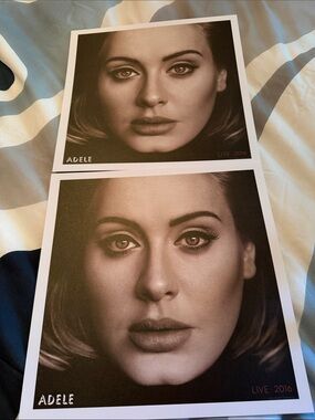 2 Adele Posters